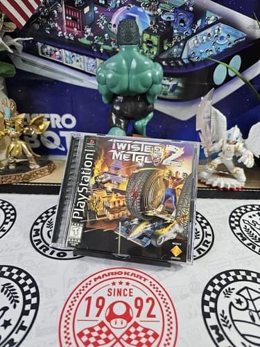Twisted Metal 2: Black Label CIB (PS1, Playstation 1) Tested!