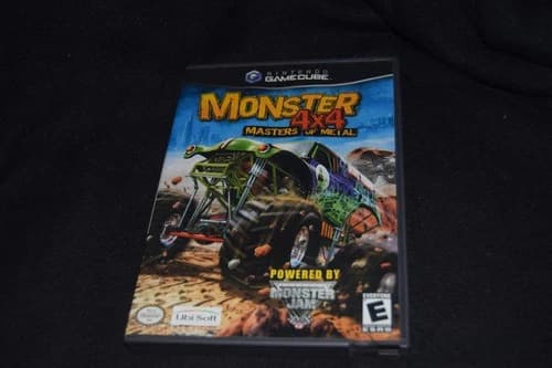 MONSTER MASTERS OF METAL 4X4 Game Cube Game(G)..