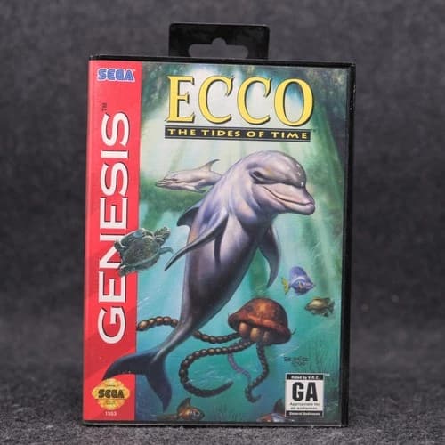 Ecco: The Tides of Time (Genesis) CIB - Authentic Good Condition