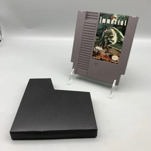 Vintage The Immortal (Nintendo NES, 1990) EA Wizard RPG Game Cartridge Only