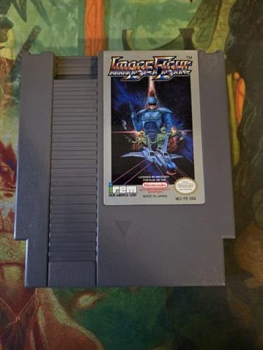 Image Fight (NES) Tested Working Authentic Nintendo Cartridge Clean