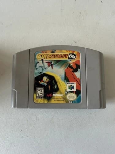 Wipeout 64 (Nintendo 64 N64, 1998) *TESTED*