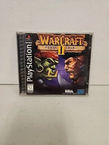 Sony Playstation PS1 Warcraft The Dark Saga II Used