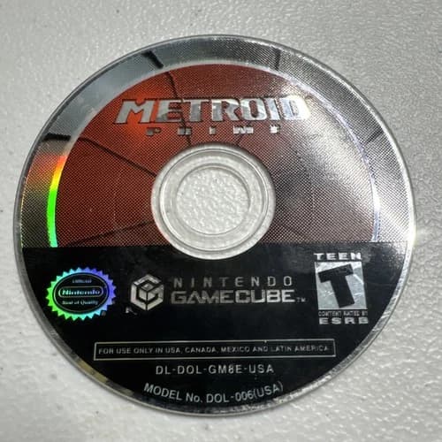 Metroid Prime (Nintendo GameCube, 2004) Disc Only- Tested