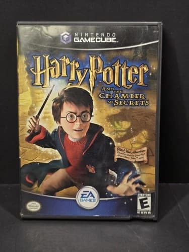 Harry Potter and the Chamber of Secrets Nintendo GameCube Complete TESTED