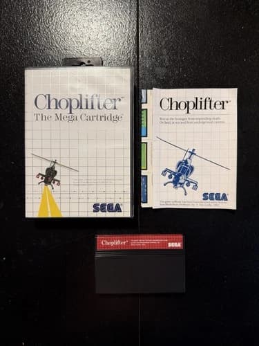 Choplifter (Sega Master System, 1986)