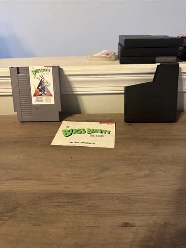 The Bugs Bunny Crazy Castle (NES, 1989) CIB Manual *Tested*