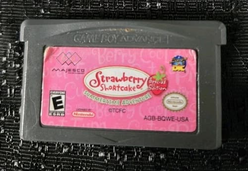 Strawberry Shortcake Summertime Adventure 2005 Nintendo GameBoy Advance 🍰 🍓