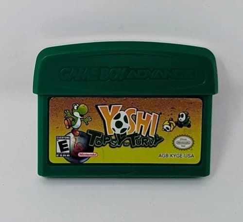 Yoshi: Topsy Turvy (Nintendo Game Boy Advance GBA, 2005) Authentic - Tested!