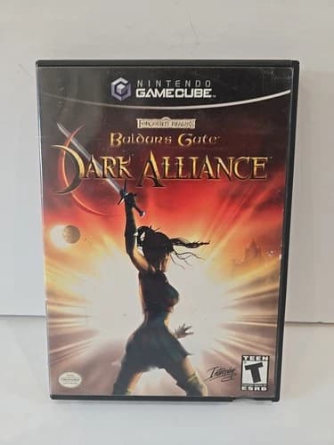 Baldur's Gate: Dark Alliance (Nintendo GameCube, 2002) Tested And Working