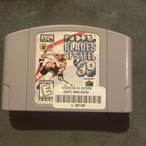 NHL Blades of Steel '99 Nintendo 64 Cartridge Only Tested
