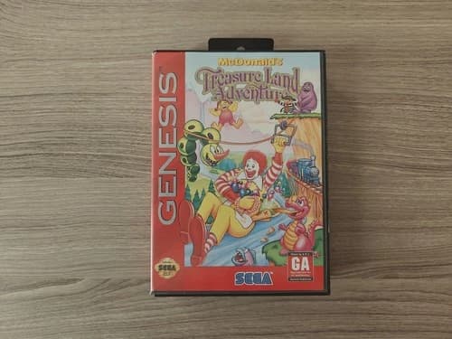 McDonald's Treasure Land Adventure (Sega Genesis, 1993) CIB Tested Rare