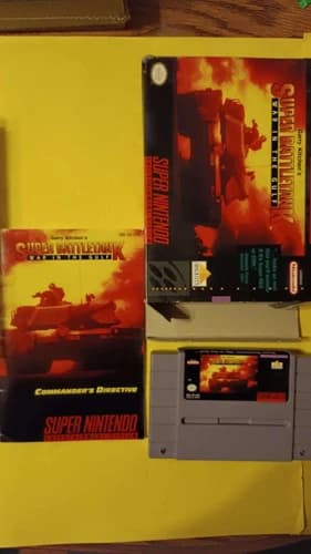 Garry Kitchen's Super Battletank: War in the Gulf SNES CIB
