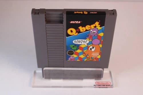 Qbert Q*Bert (Nintendo NES) Authentic, Game Cart Only, Tested/Works