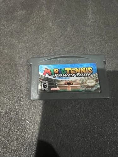 Nintendo Mario Tennis: Power Tour Game Boy Advance Tennis w/ Manuel GBA TESTED
