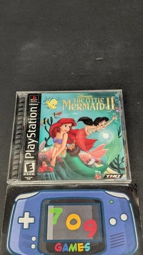 Disney's The Little Mermaid II 2 (Sony PlayStation 1, 2000) PS1 CIB Complete