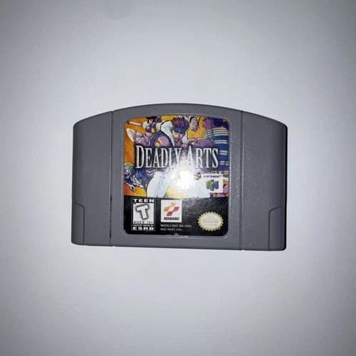 Deadly Arts (Nintendo 64) • N64 • Authentic • Loose Cart
