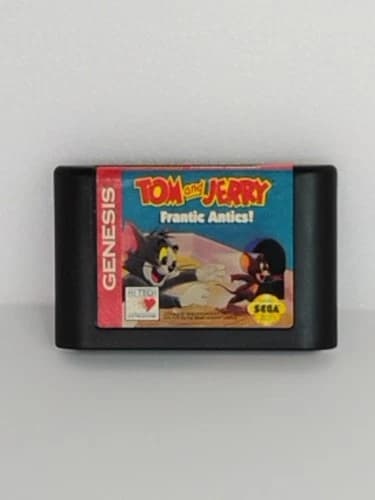 Tom and Jerry: Frantic Antics - Sega Genesis Video Game Cartridge Only