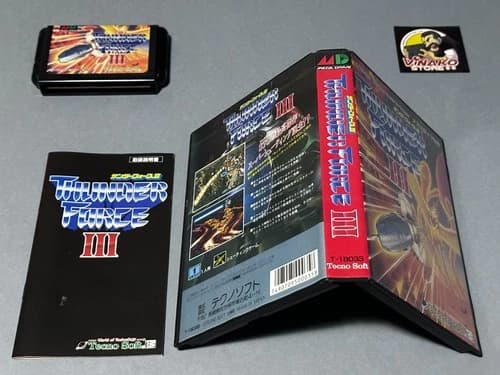 Thunder Force III Sega Megadrive/Genesis NTSC-J