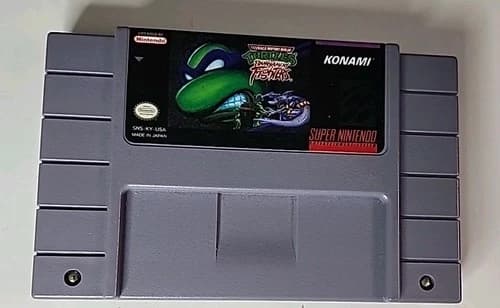 SNES Teenage Mutant Ninja Turtles: Tournament Fighters Super Nintendo TMNT WORKS
