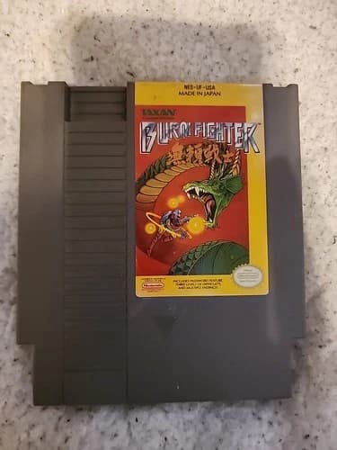 Burai Fighter Nintendo NES 1990 Game Tested Working Authentic
