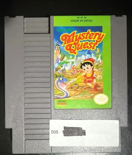Mystery Quest - NES Nintendo Entertainment System - Taxan - Very Good Condition