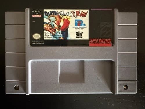 Playmates Earthworm Jim for Super Nintendo Entertainment System SNES NTSC-U/C