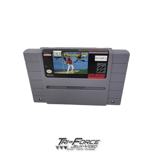 True Golf Waialae Country Club SNES Super Nintendo Video Game