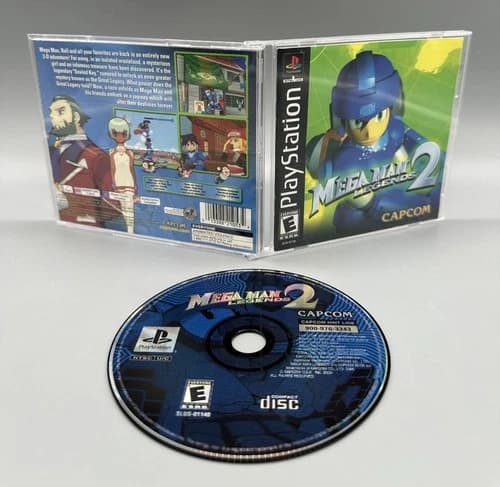 Mega Man Legends 2 (Sony PlayStation 1, 2000) Complete PS1