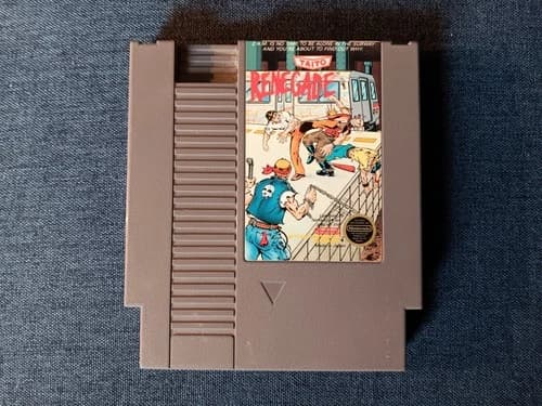 Renegade (Taito, 1988) NES Game Cart Only, Tested & Working