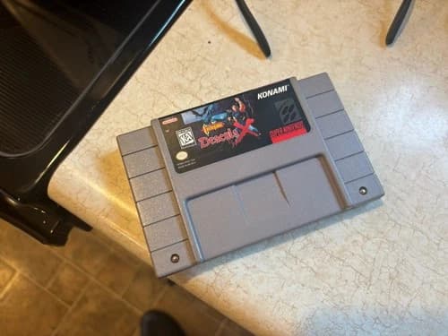 Castlevania: Dracula X Super Nintendo SNES Cartridge - Authentic Tested Working