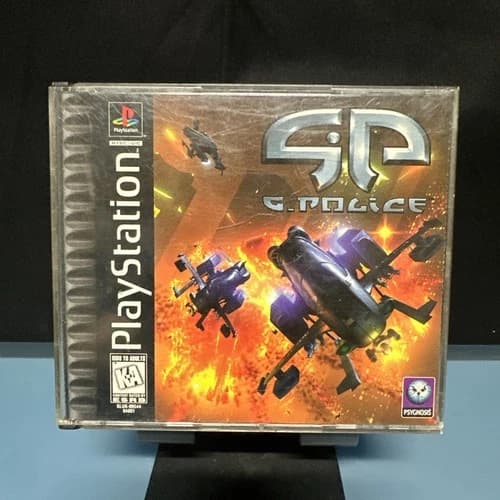 G-Police (Sony PlayStation 1, 1997) PS1 - COMPLETE CIB TESTED & WORKING!