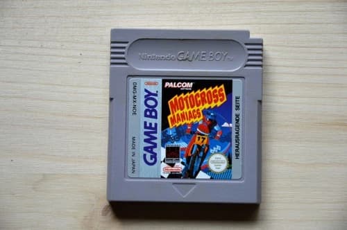GB - Motocross Maniacs for Nintendo GameBoy