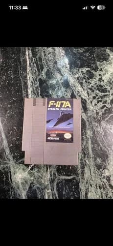 F-117A Stealth Fighter (Nintendo Entertainment System, 1992) NES Tested!