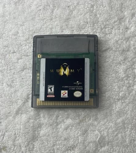 The Mummy (Nintendo Game Boy Color GBC, 2000) Cleaned - Tested- Free Ship