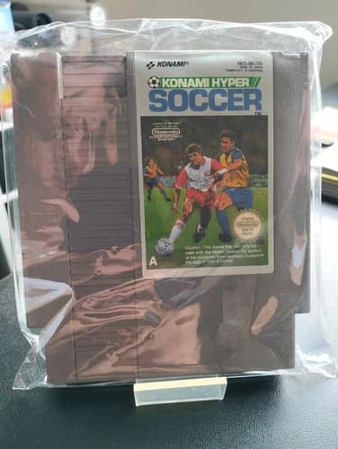 NINTENDO NES 8 Bit Cartridge KONAMI HYPER SOCCER - KONAMI