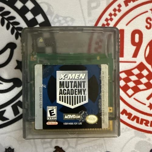 X-MEN Mutant Academy Nintendo Game Boy Color Gameboy Super Hero Video Game GBC