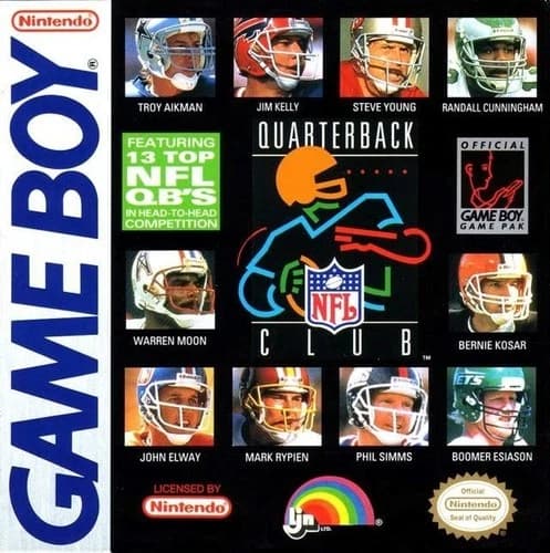 NFL Quarterback Club Nintendo Game Boy