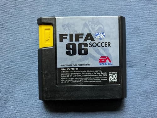 FIFA Soccer 96 Sega Genesis, 1995 Cartridge Only Tested
