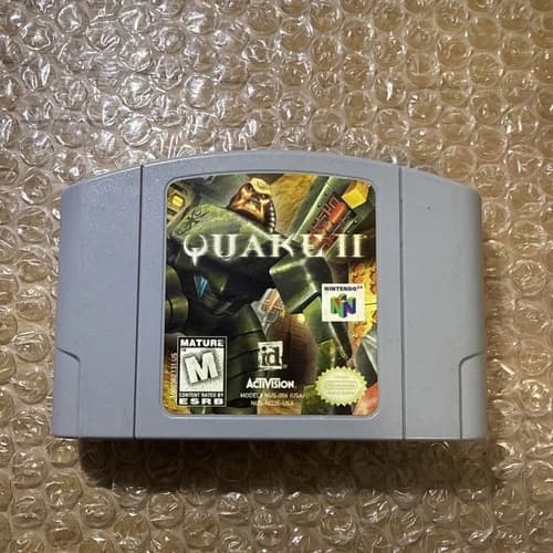 Quake II (Nintendo 64, 1999) N64 Authentic Cartridge Only Tested & Working