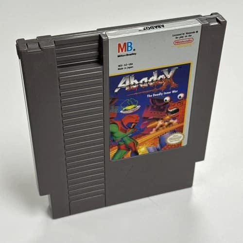 Abadox The Deadly Inner War (Nintendo Entertainment System NES, 1990) Clean