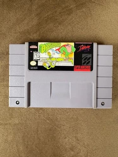 Boogerman: A Pick and Flick Adventure (Super Nintendo Entertainment SNES