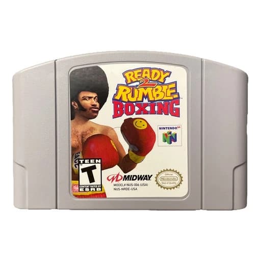 Ready 2 Rumble Boxing N64 Working Cleaned Used