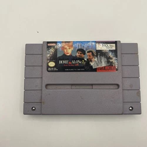 Home Alone 2 Lost In New York (Super Nintendo SNES, 1992) Tested Working