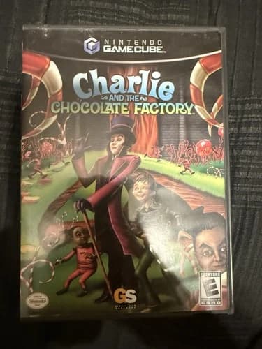 Charlie and the Chocolate Factory (Nintendo GameCube, 2005)COMPLETE CIB W MANUAL