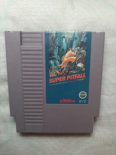 SUPER PITFALL for Nintendo NES - Nice condition, tested and works well!