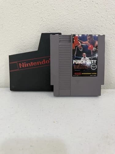 Nintendo NES Mike Tyson Punch-Out Game Tested & Working!