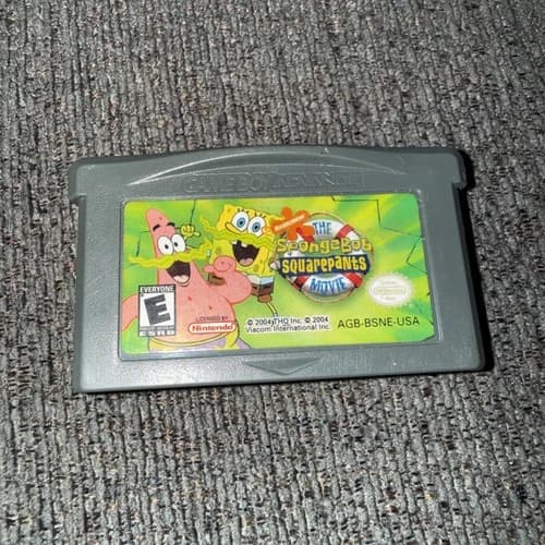 SpongeBob SquarePants: The Movie (Nintendo Game Boy Advance, 2004)