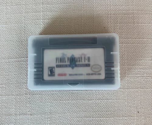 Final Fantasy I+II Dawn of Souls Version (Nintendo Gameboy Advance, 2004) Mint