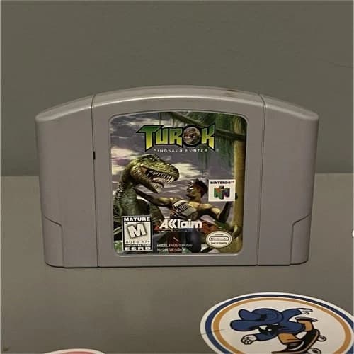 Acclaim Turok: Dinosaur Hunter Nintendo 64 N64 NTSC-U/C M Mature